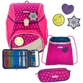 Scout Alpha Neon Safety Schulranzen-Set 4tlg. #SCT-744202-DIN (pink glow)