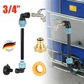 IBC Schwanenhals +3/4" Auslaufhahn Adapter Zubehör Für Container Regenwassertank