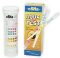 eSHa Aqua Quick Test 6 in 1 Aauarium Wassertest pH KH GH NO² NO³ CI2 - 50 Test