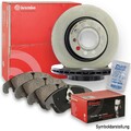 Brembo Bremsscheiben Ø294mm + Beläge vorne passend für BMW 2er Active Tourer F45