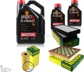 MOTUL 7L 5W-30 Motoröl+MANN-FILTER für BMW X5 E70 3.0sd xDrive35d X6 E71 E72 35d