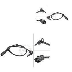 2x A.B.S. Sensor Raddrehzahl vorne links rechts für Smart Fortwo Coupe Forfour