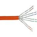 InLine Duplex Verlegekabel Cat7a S/FTP(PiMF) 2x 2x4x0,58 AWG23 orange 100m