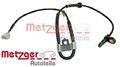 Metzger 0900131 Sensor für Raddrehzahl ABS Sensor Raddrehzahl 