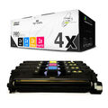 4x Toner für HP Color LaserJet 2500 wie C9700A-03A C9700A - C9703A 121A CMYK