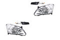 Scheinwerfer Set Halogen passend für Toyota Corolla E12 04-07 H7 H7 Nebel Leu.