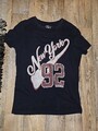 T-Shirt mit Logo - dunkelblau