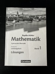 Mathematik Sekundarstufe II - Rheinland-Pfalz. Leistungsfach Band 1 -...