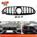 KÜHLERGRILL PANAMERICANA PASSEND FÜR MERCEDES CLE W236 C236 A236 GLANZ SCHWARZ