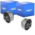 2X SKF QUERLENKERLAGER BUCHSE HINTEN UNTEN VORDERACHSE passend für CITROËN BERLI