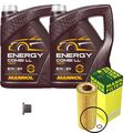 MANN-FILTER Ölfilter 10 L MANNOL Energy Combi LL 5W-30 für BMW 3er Cabriolet