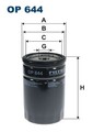 FILTRON Ölfilter OP 644 für ALFA ROMEO JEEP CHRYSLER OPEL DODGE PLYMOUTH LDV