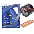KAMOKA Inspektionspaket MANNOL Special Plus 10W-30 5L für Renault Scénic I