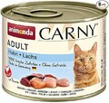 Animonda Carny Adult Katzenfutter, Nassfutter für ausgewachsene Katzen, Huhn + L