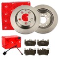 TRW BREMSSCHEIBEN 330mm + BELÄGE HINTEN passend für VW TOUAREG 7L Bj. 2002-2010