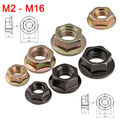 Sperrzahnmutter Flanschmuttern Mutter DIN 6923 ZINC M2 M3 M4 M5 M6 M8 M10 M16 