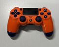 Original PlayStation PS4 DualShock 4 Wireless Controller - Sunset Orange