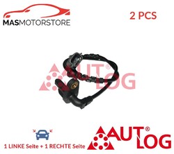 ABS SENSOR DREHZAHLFÜHLER PAAR HINTEN AUTLOG AS4510 2PCS I FÜR DACIA DUSTER