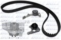 Dolz KD023 Wasserpumpe + Zahnriemensatz für CITROËN  passend für FIAT HYUNDAI Kü