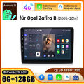 6+128GB Android13 Autoradio Für Opel Zafira B Astra H 2005-2014 Carplay GPS NAVI