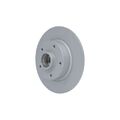 2x Bremsscheibe ATE 24.0108-0116.2 passend für RENAULT