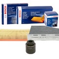 BOSCH POLLEN- LUFT- ÖL-FILTER PAKET passend für VW Golf 6 5K1