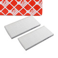 2x febi Innenraumfilter Pollenfilter für KIA SORENTO I (JC) 08.2002-12.2011