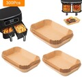 100-300x Backpapier für Friteuse Heißluftfritteuse Grill Backofen Air fryer Line