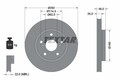 2x TEXTAR Bremsscheibe 92341103 für SUZUKI TOYOTA