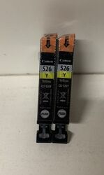 2 x  Canon Patrone CLI526Y / CLI-526Y / 4543B001  Pixma iP 4850 iP 4950 MG 6250