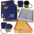 FILTER SET INSPEKTIONSPAKET SATZ für 2.0 TDCI FORD GALAXY SMAX WA6 MONDEO IV