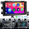 Für Smart Fortwo 451 05-2010 DAB+ 2+64G Android 13 Autoradio Carplay GPS Nav KAM