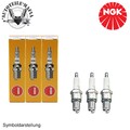 NGK Zündkerzen 3x für Seat Ibiza Skoda Citigo Fabia VW Polo UP