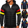 Sweatjacke Sportjacke Übergangsjacke Steppjacke Sweatshirt Herren BOLF Bomber