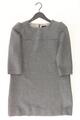Zara Bleistiftkleid Regular Kleid für Damen Gr. 38, M 3/4 Ärmel grau aus Viskose
