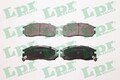 LPR Bremsbelagsatz, Scheibenbremse 05P1012 für CHRYSLER HYUNDAI MITSUBISHI