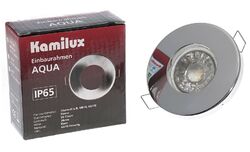 LED Kamilux Außenspots Aqua + 7W MCOB LED &GU10 Fassung 230V IP65 Innen/Außen KG
