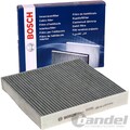 BOSCH INNENRAUMFILTER AKTIVKOHLEFILTER für DACIA DUSTER LOGAN SANDERO NISSAN
