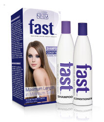 FAST Shampoo und Conditioner Set, Haarwachstum beschleunigen, sulfatfrei.