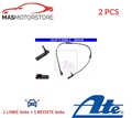 ABS SENSOR DREHZAHLFÜHLER PAAR VORNE ATE 240711-63893 2PCS A NEU OE QUALITÄT