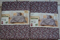 4tlg BETTWÄSCHE SET Renforce 155cm x 220cm Mille Fleur Blumen