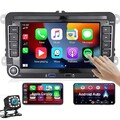 7"Apple Carplay Android 14 Autoradio GPS Navi Für VW GOLF 5 6 Passat Polo Tiguan