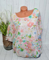 Leicht und luftig Damen Bluse Tunika Chiffonbluse Gr. 44/46 Sommer Neu Urlaub