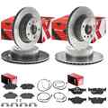brembo SPORT BREMSENSET VORNE + HINTEN passend für BMW 1er E81 E87 nur 118d