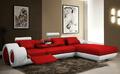 Ecksofa Wohnlandschaft Couch Ledersofa mit USB Sofa Polster Garnitur Ecke BERLIN
