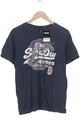 Superdry T-Shirt Damen Shirt Kurzärmliges Oberteil Gr. EU 42 Marineblau #m0ncexg