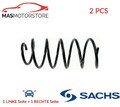 SCHRAUBENFEDER FAHRWERKSFEDER VORNE SACHS 998 801 2PCS A FÜR VOLVO S60 I 2.4