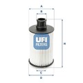 UFI Ölfilter 25.073.02 für JAGUAR LAND ROVER