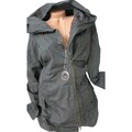 Sheego Mantel Jacke Parka Gr. 40 bis 58 Khaki Ton 812 (917) NEU