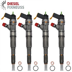 4xBOSCH Injektor Opel Astra Vectra Signum 120-150PS 1.9 CDTI 55192739 0445110159